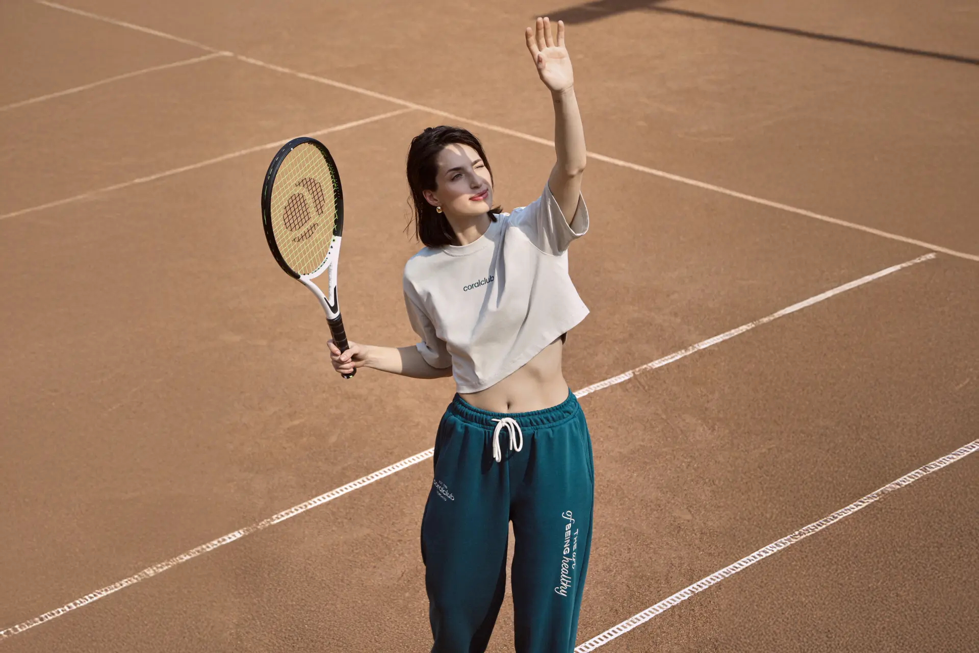 Брюки прямые унисекс, зеленые